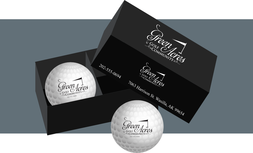 Business cards with an added element
