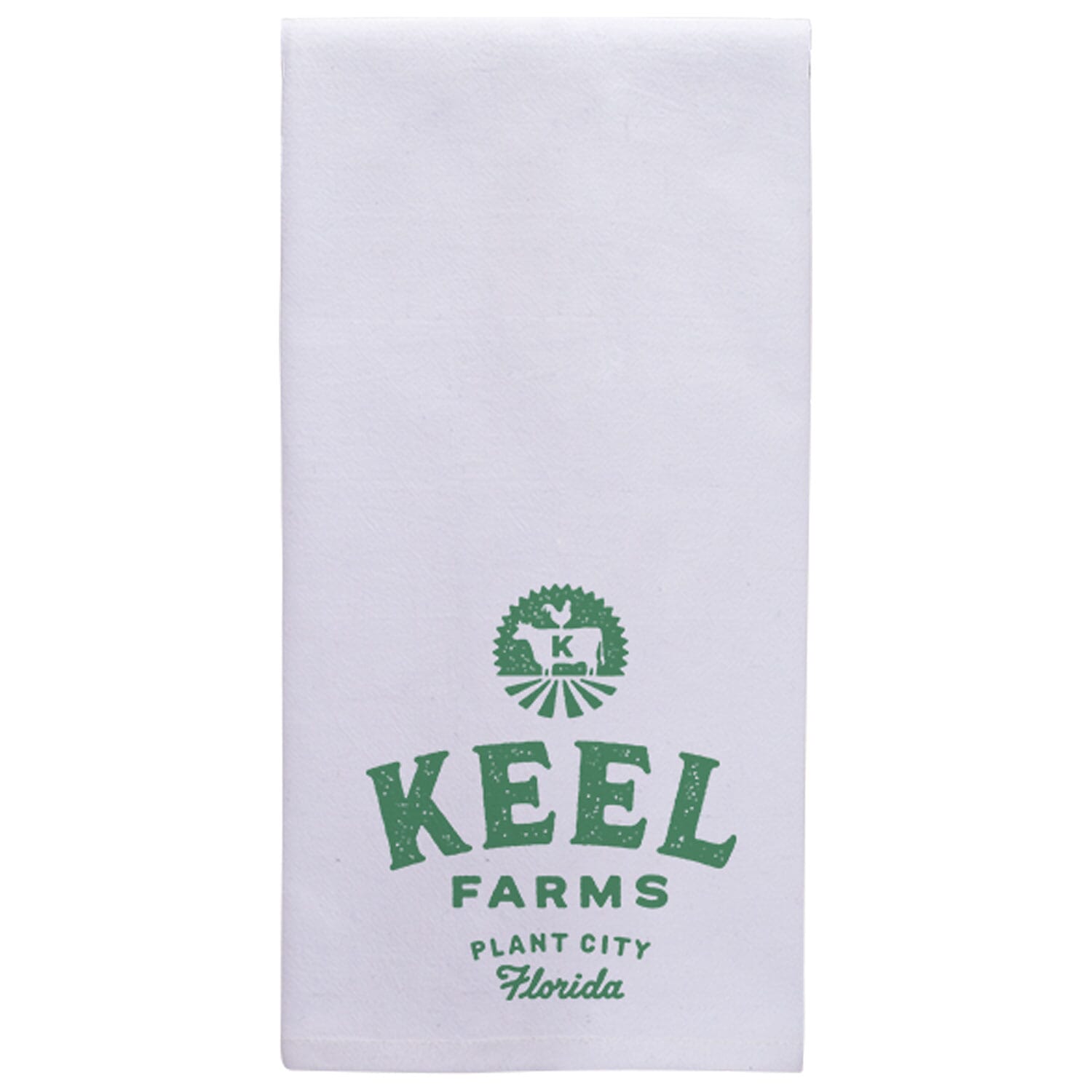 customized kitchen flour sack tea towel