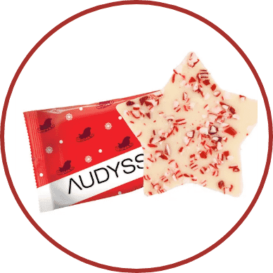 Individually Wrapped Peppermint Bark Candies