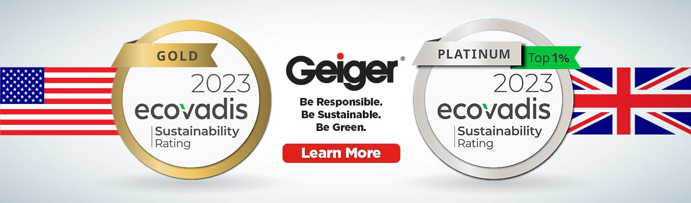 Geiger Double Win EcoVadis 2023