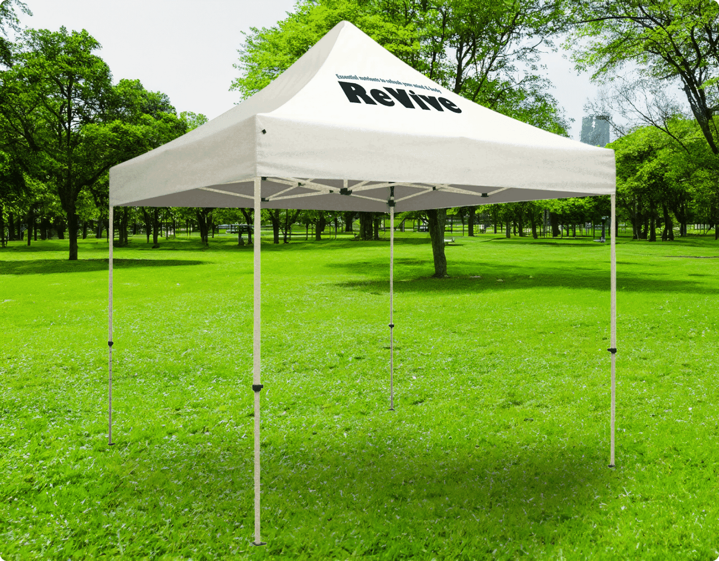 2. Keep Out the Elements With a Customized Tent