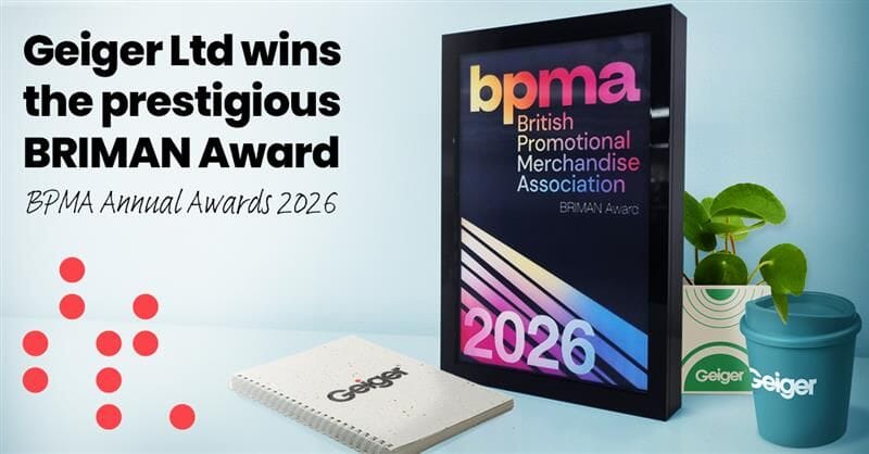 Geiger Ltd Wins BRIMAN Award at BPMA Annual Awards 2026