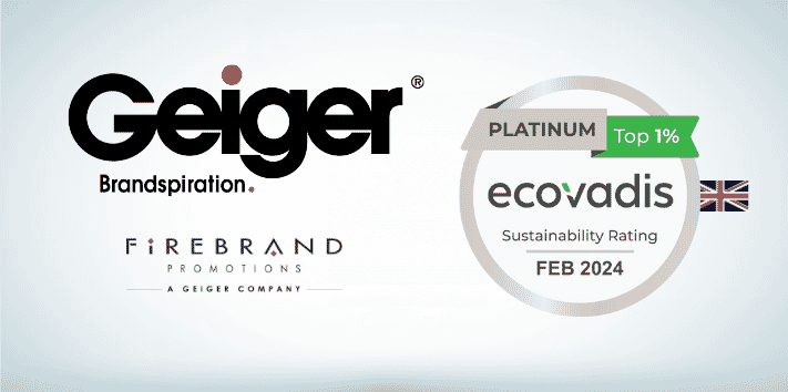 EcoVadis Platinum 2024 Firebrand Promotions a Geiger Company