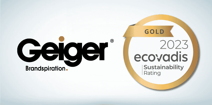 Gold Standard for Sustainability: Geiger US Team Celebrates EcoVadis Gold Award