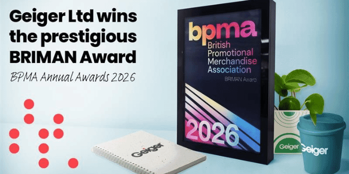 Geiger Ltd Wins Prestigious BRIMAN Award at BPMA Annual Awards 2026