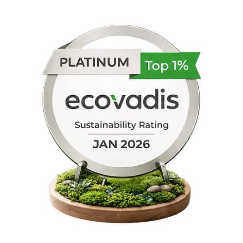EcoVadis Platinum 2026 Badge
