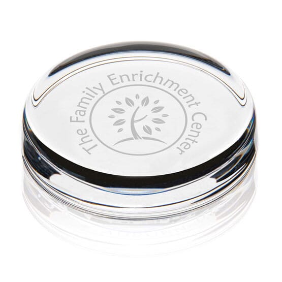 Round Paperweight - 24hr Service