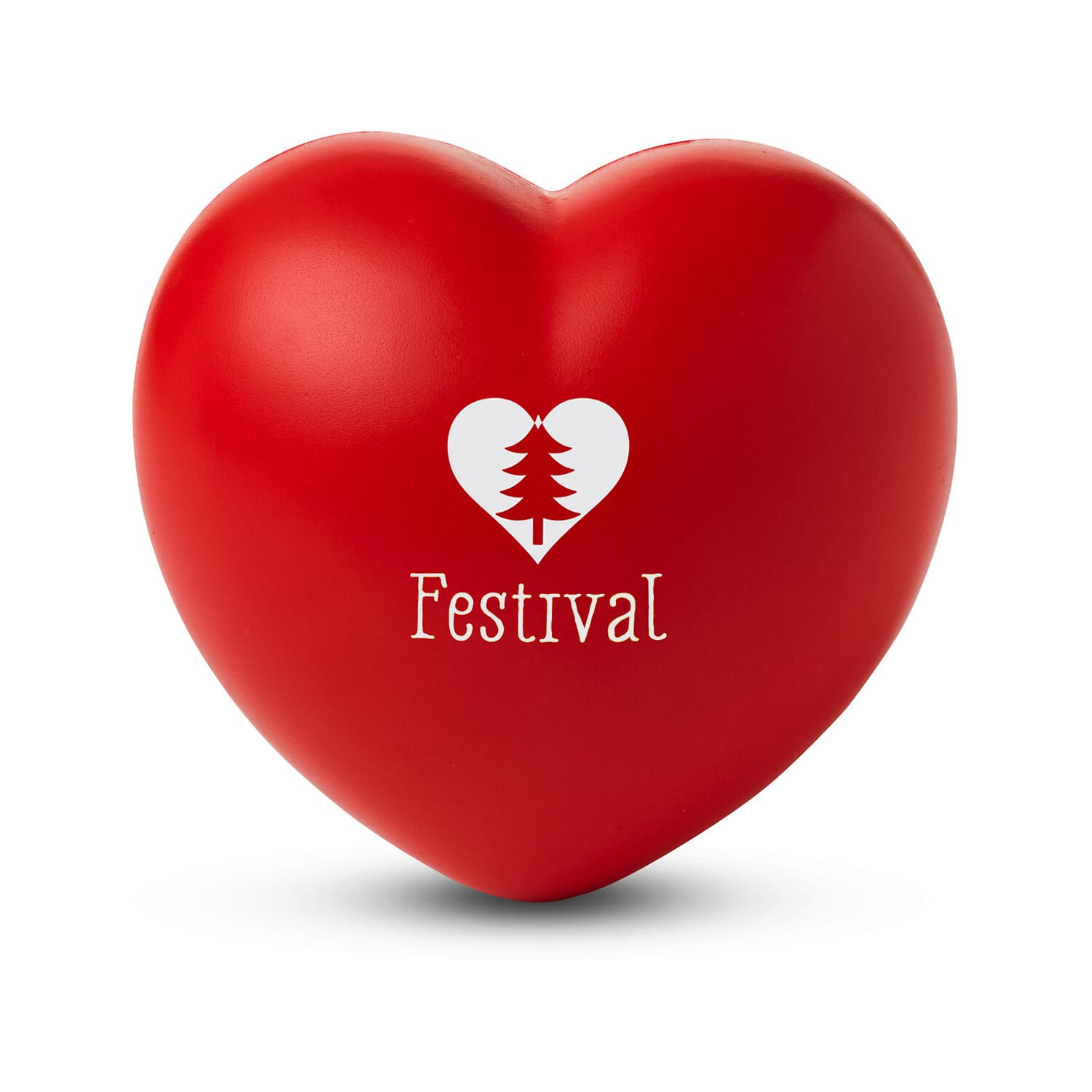 Foam Rubber Valentine Heart Stress Reliever