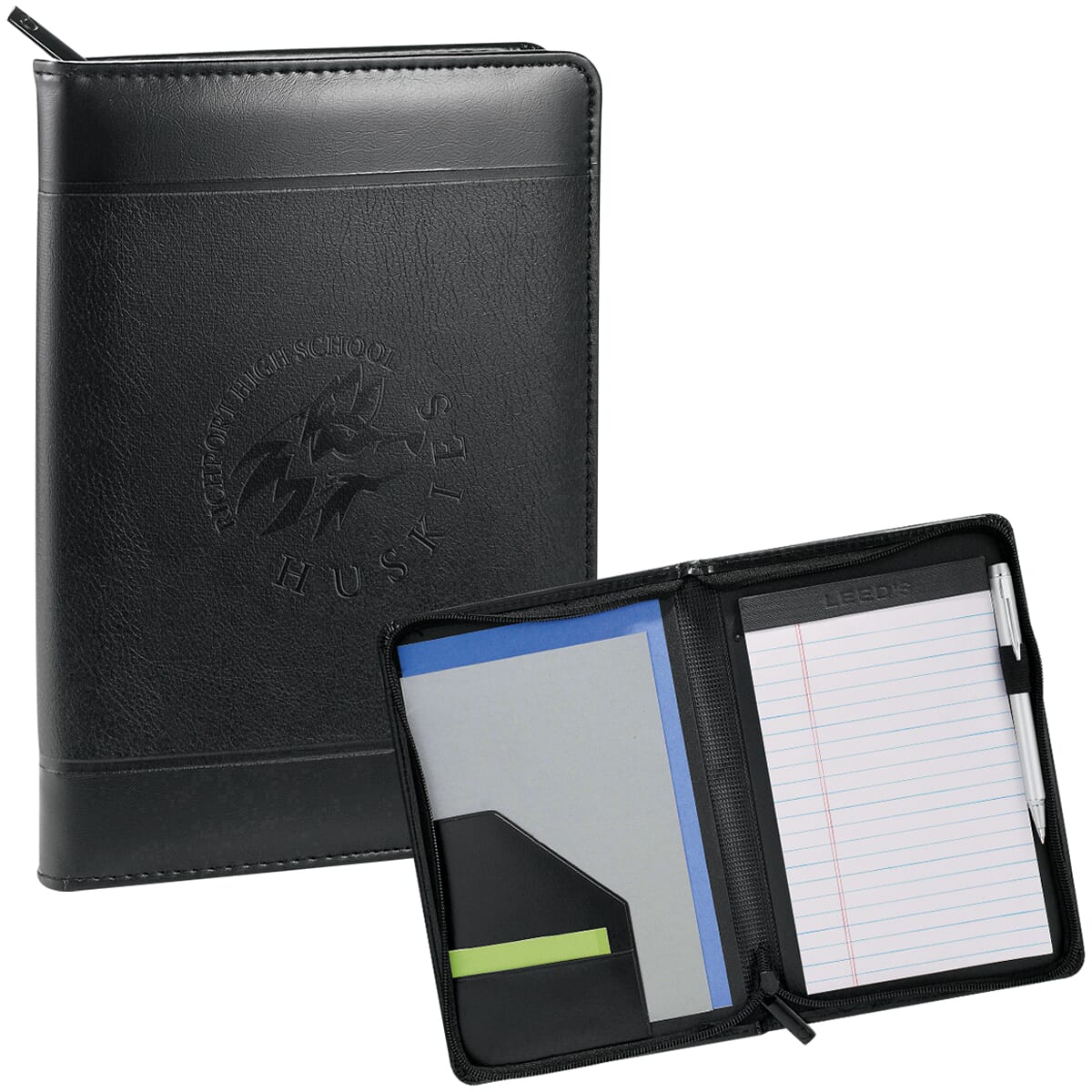 Windsor Impressions Jr. Zippered Padfolio