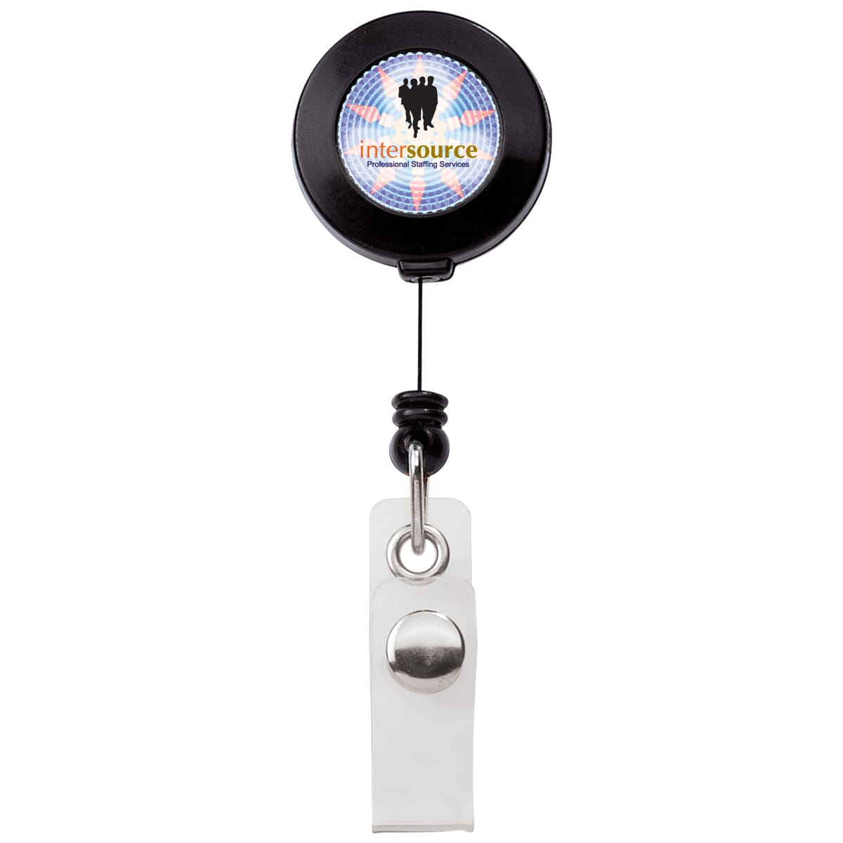 Retractable Badge Holder with Slide Clip