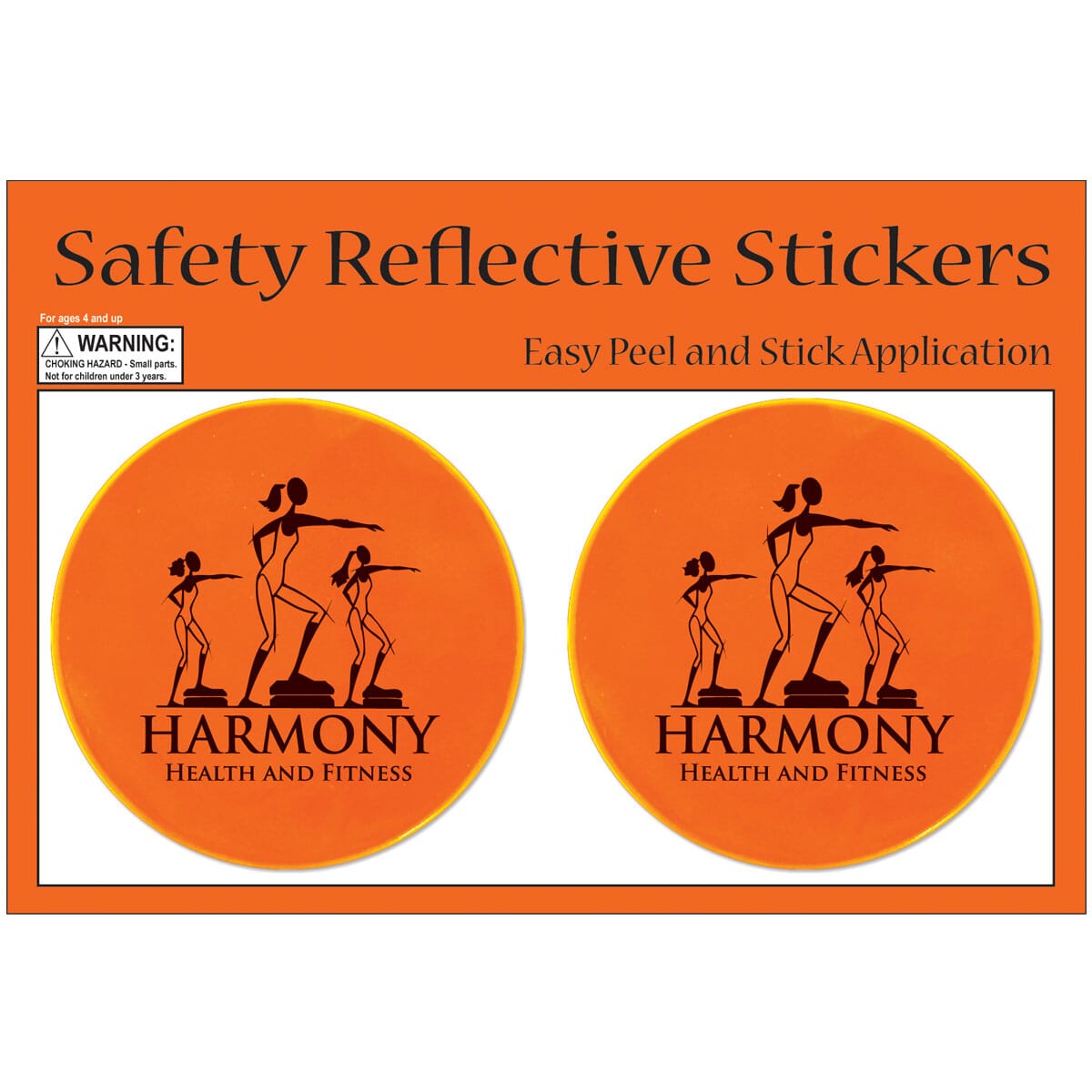 Round Safety Reflective Stickers
