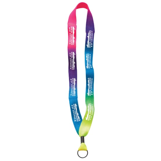 3/4" Tie-Dye Lanyard