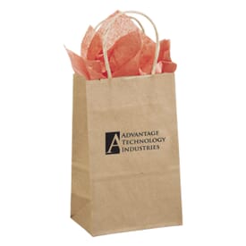 6&quot; x 8 1/4&quot; Eco Shopper Pup Paper Bag