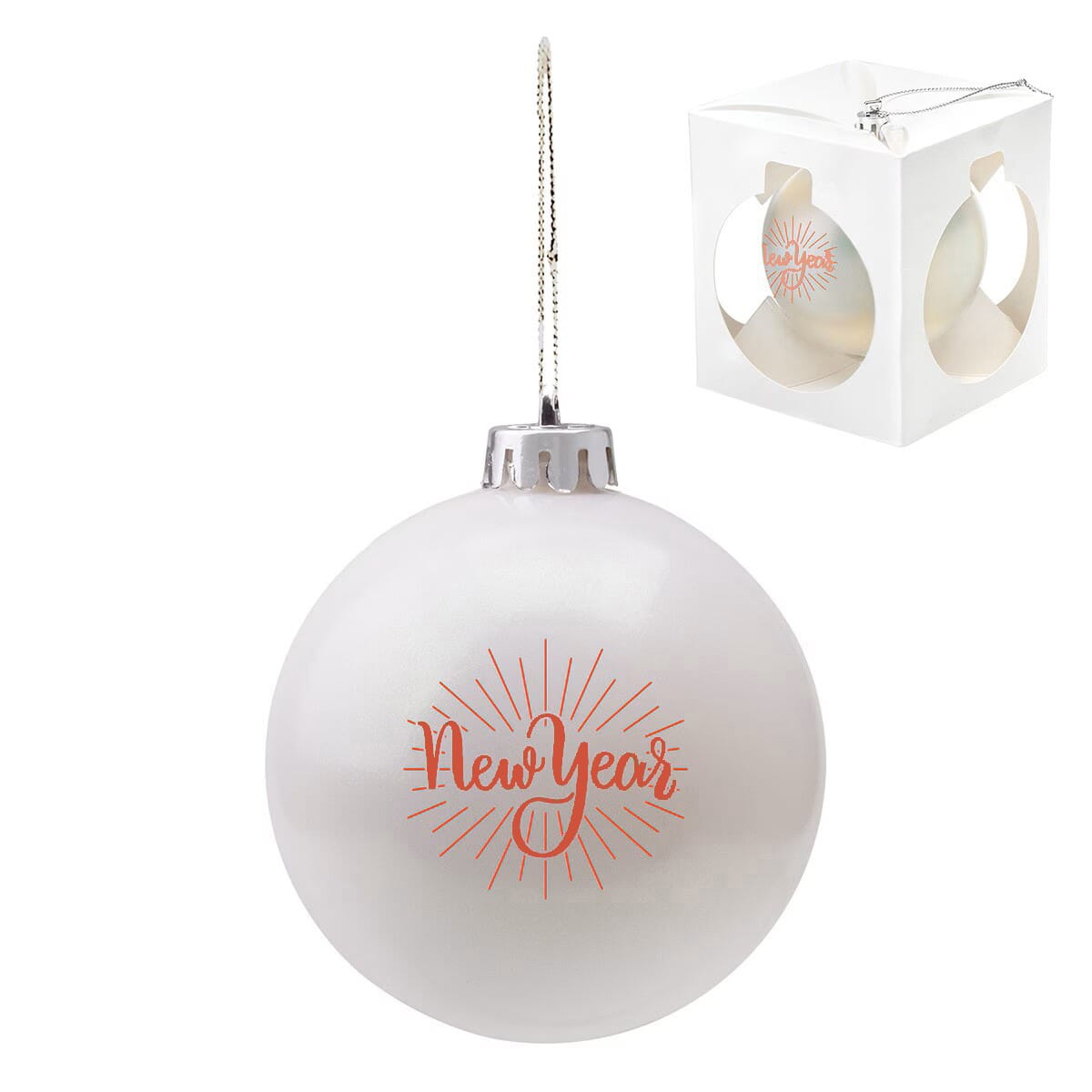 Classic Holiday Ball Ornament