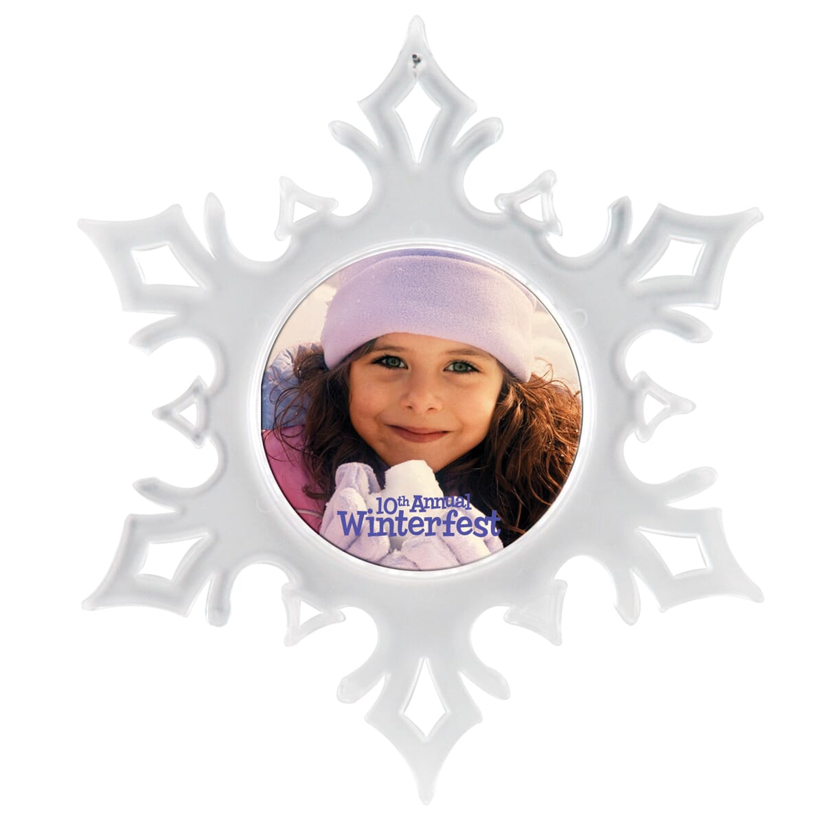 Snowflake Holiday Ornament