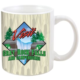 11 oz Sublimation Mug White