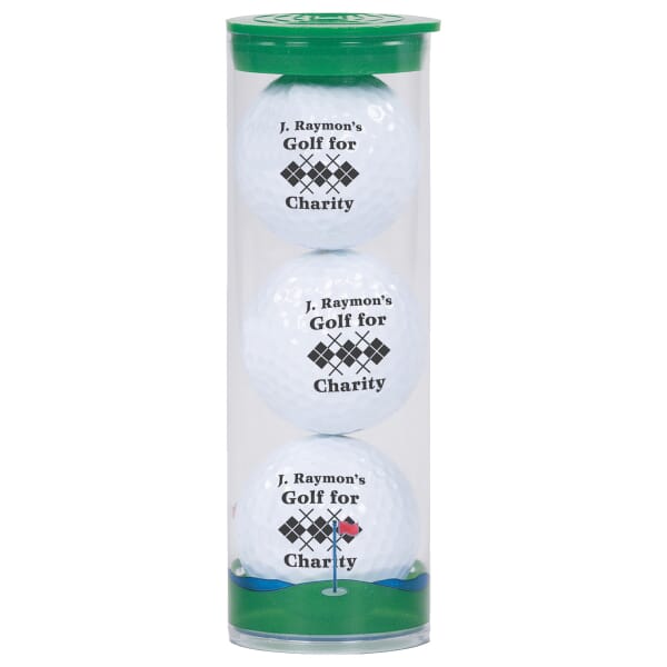 Clear Tube with 3 Wilson® Ultra Golf Balls