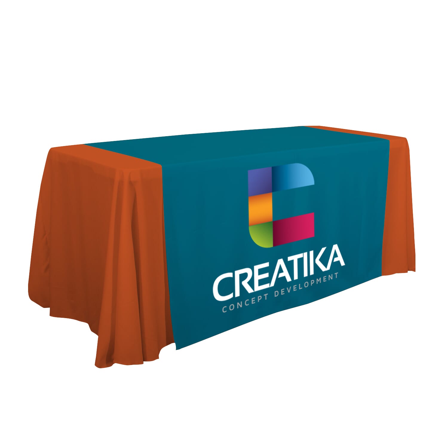 57" Standard Table Runner - Full Color Front Panel