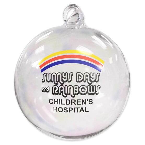 Hand Blown Holiday Ornament