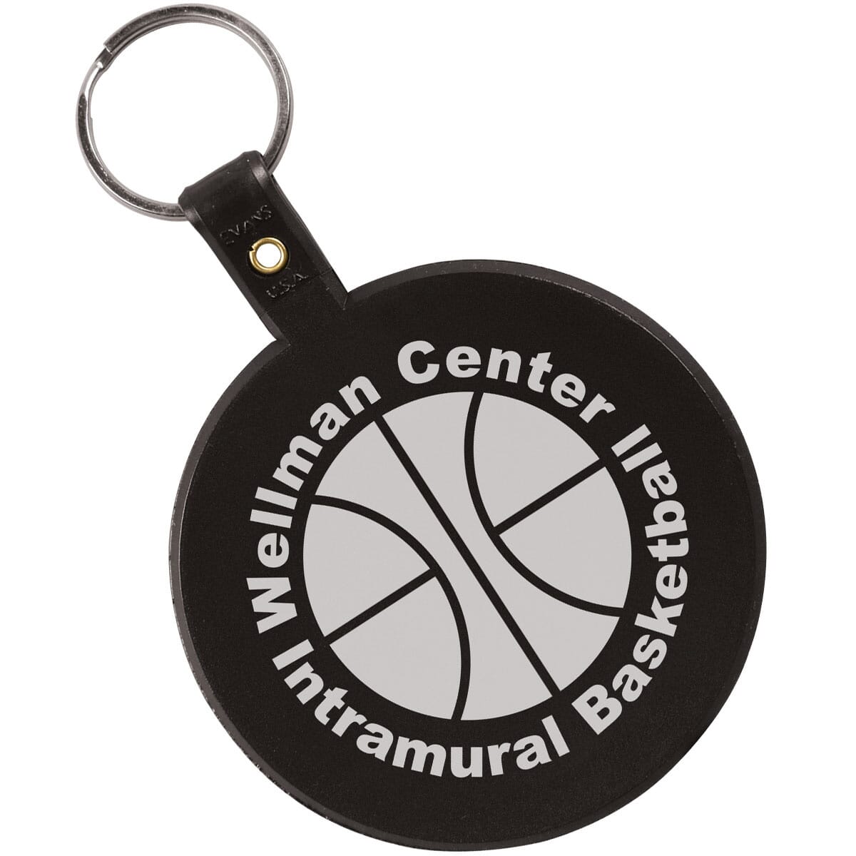 Large Circle Flexible Key Tag