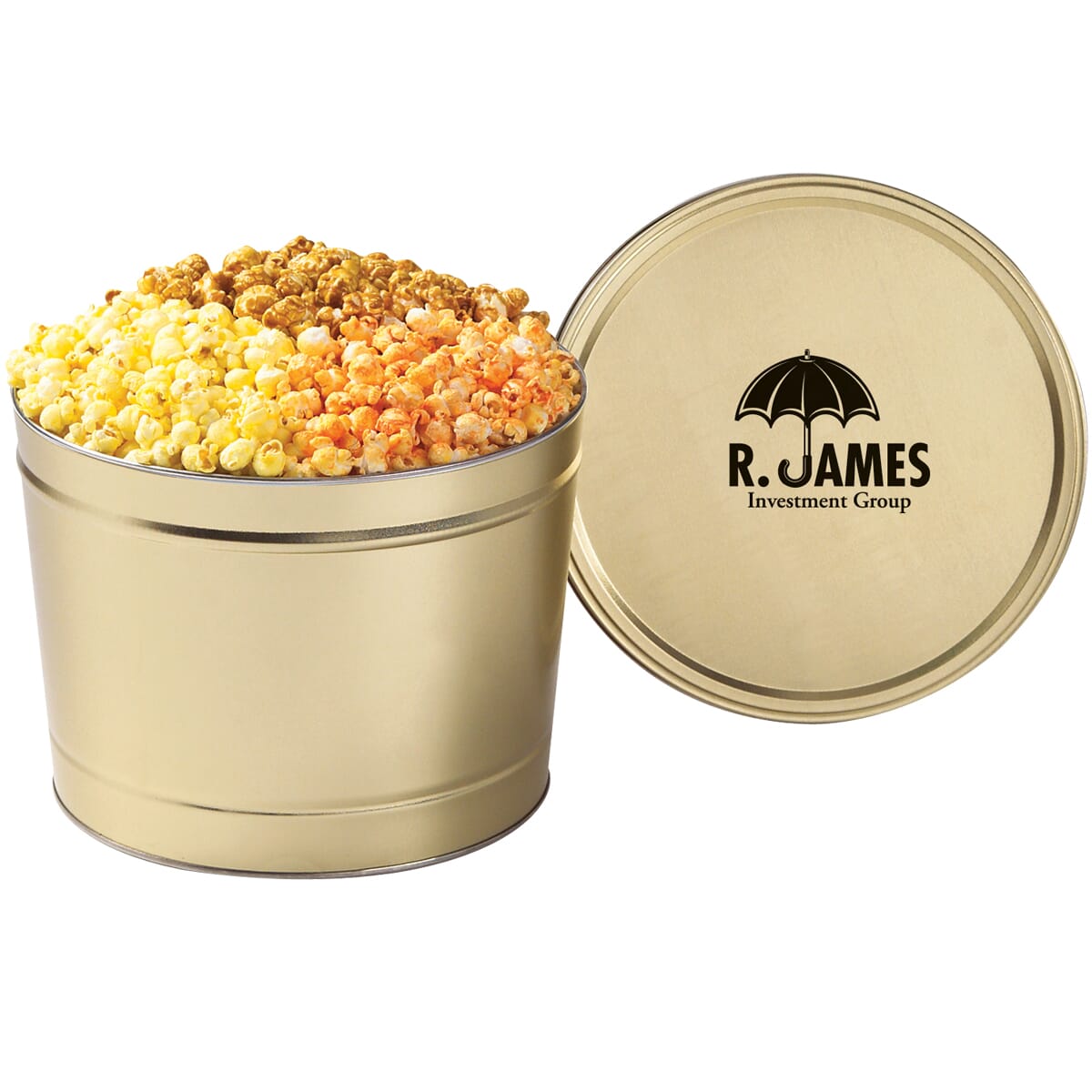 3 Way Popcorn Tin