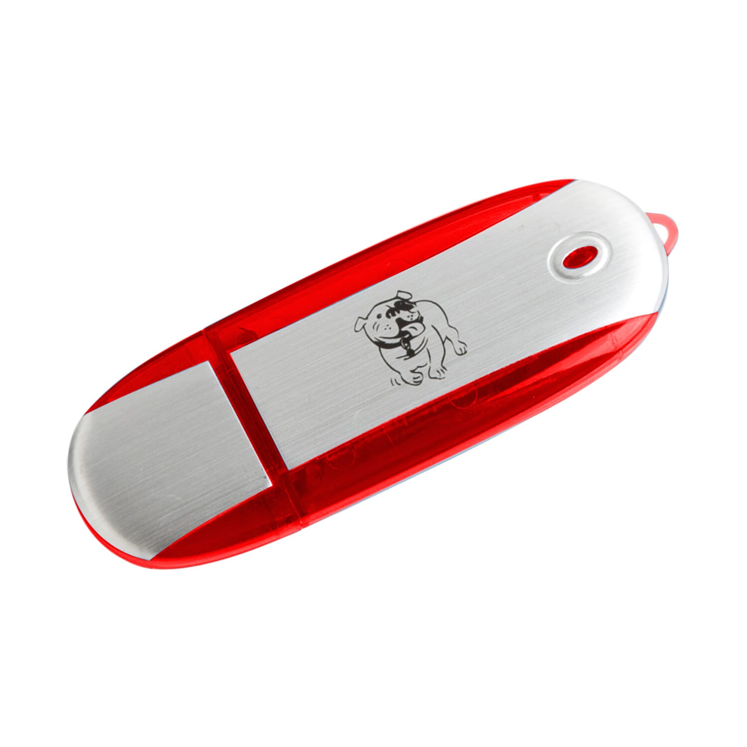256MB Oval Flash Drive