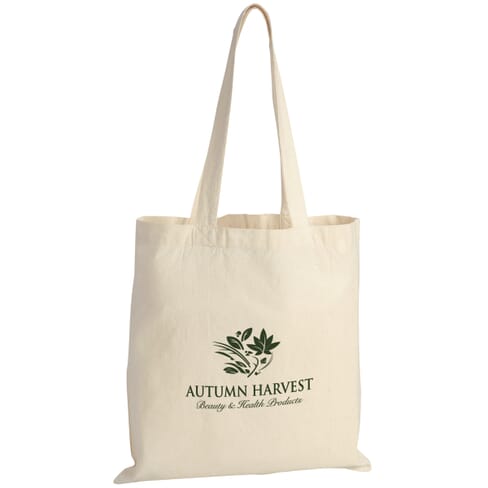 Lightweight Cotton Economy Tote - Natural