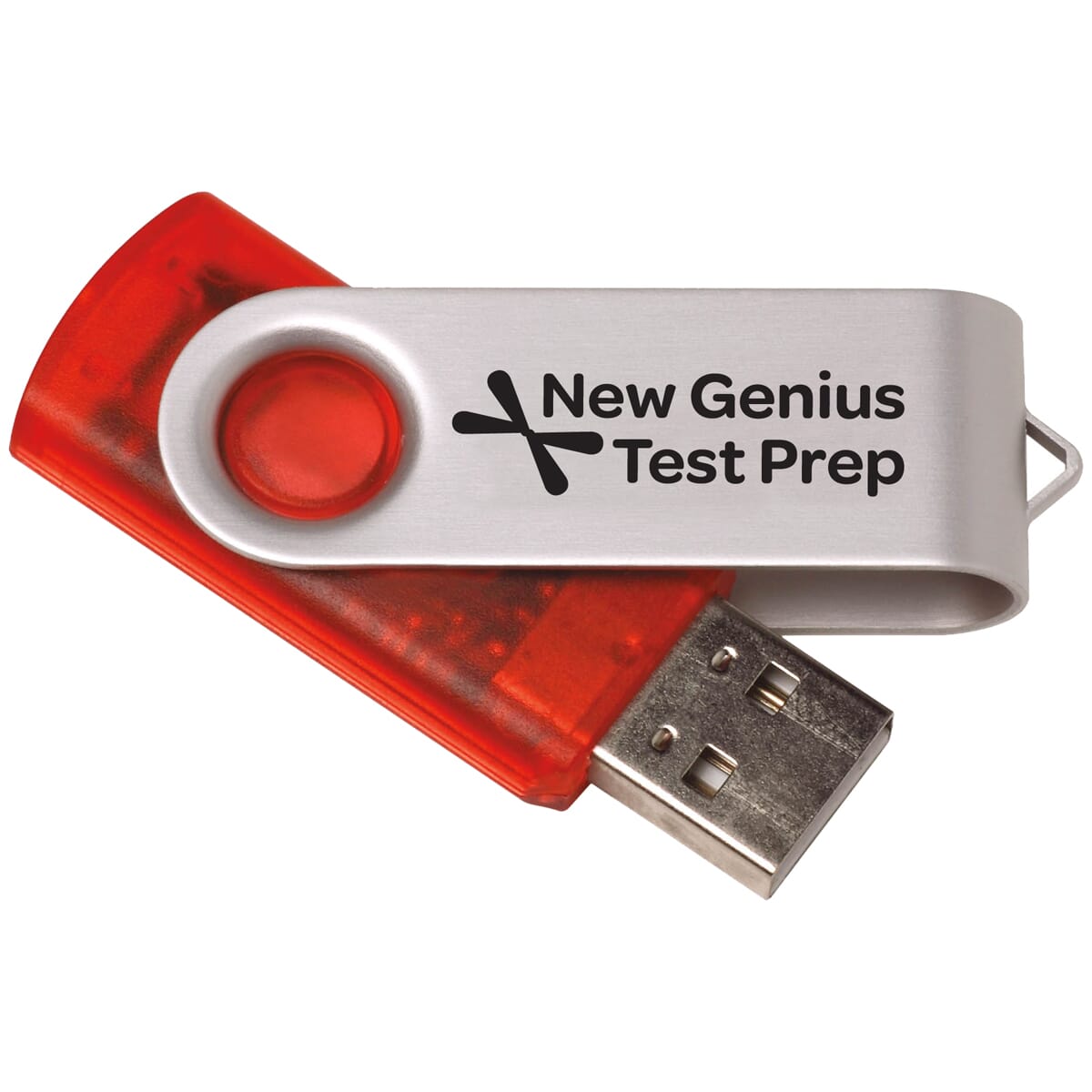 2GB Translucent Folding USB 2.0 Flash Drive