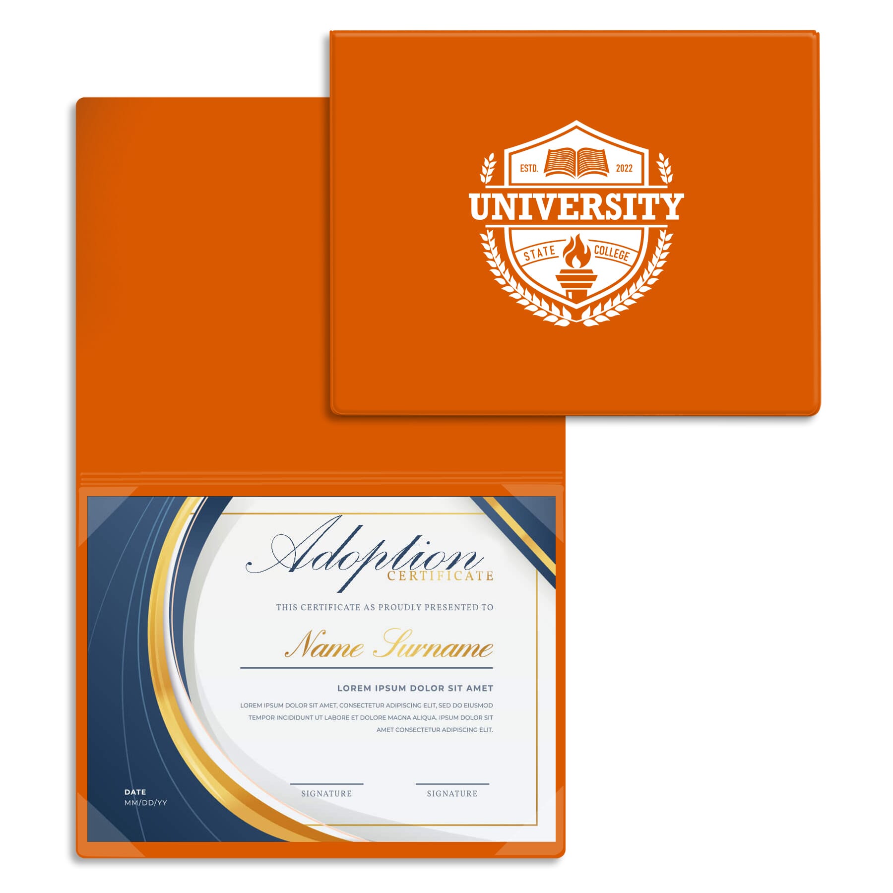 Tabletop Certificate Holder
