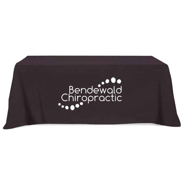 8 ft Flat 3-Sided Table Cover