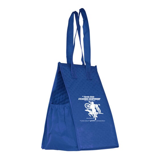 Insulated Non-Woven Lunch Tote with Poly Board Insert