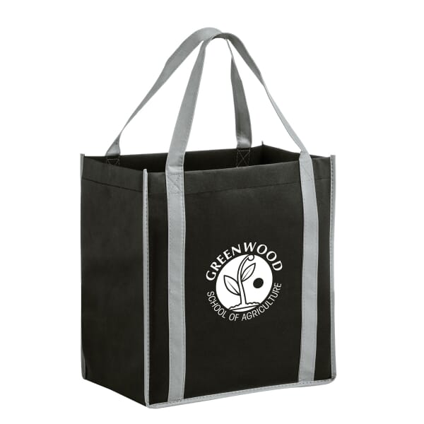 Two-Tone Non-Woven Tote Bag with Poly Board Insert