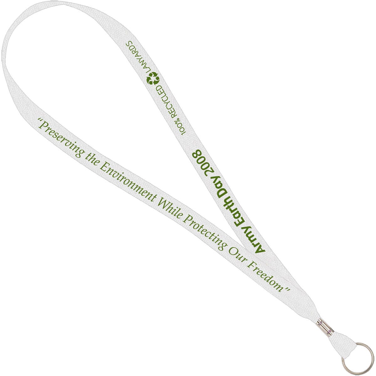 3/4 Recycled Lanyard