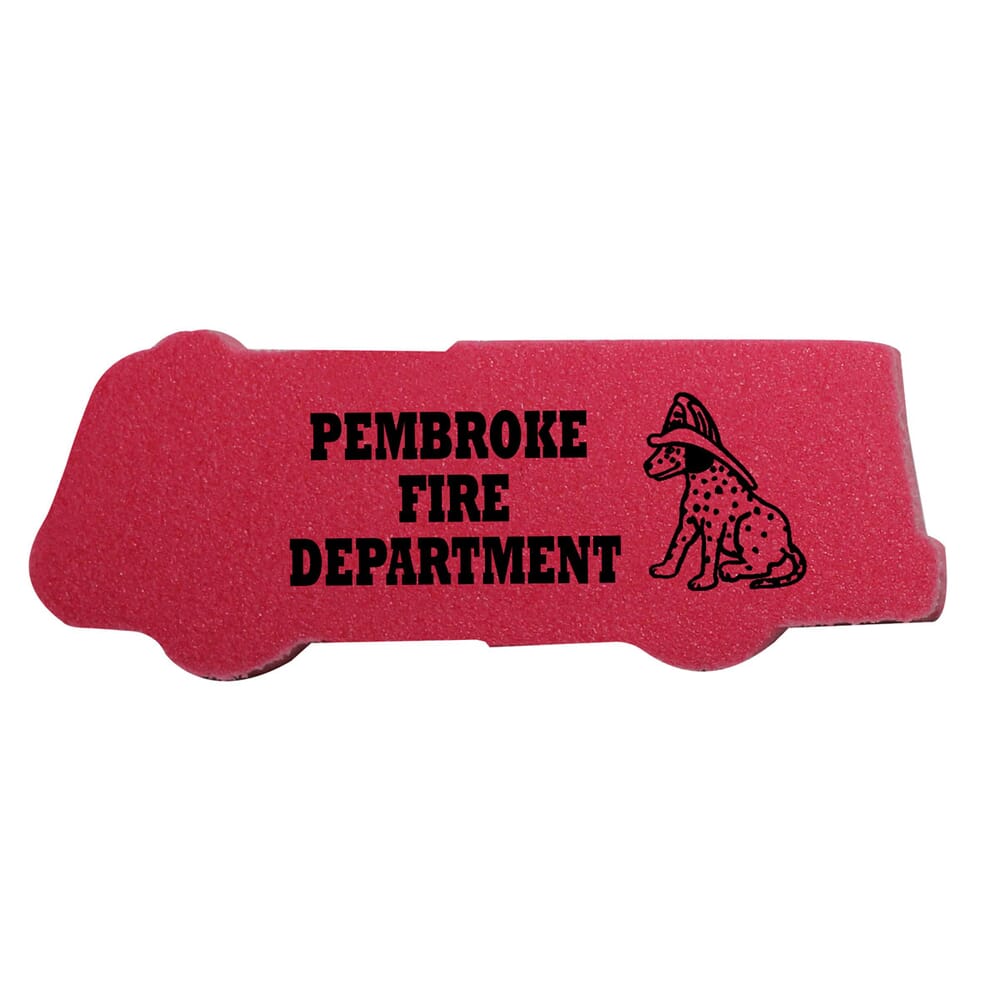 Die Cut Eraser-Fire Truck