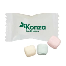 Pastel Buttermints in White Wrappers
