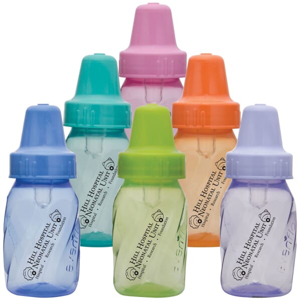 4 oz Assorted Color Evenflo® Baby Bottle