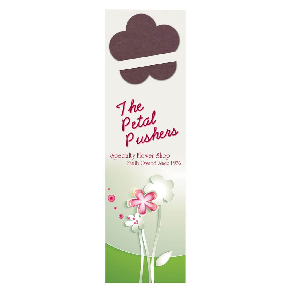 Growing Flowers Bookmark