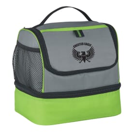 Two Compartment Lunch Pail Bag
