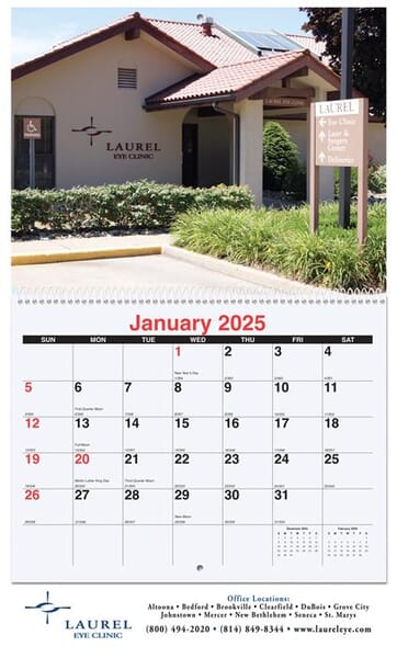 2025 Custom 13 Photo Wall Calendars