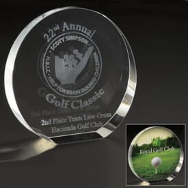 3D Circle Small Award