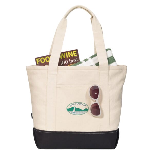 Newport Cotton Zippered Tote