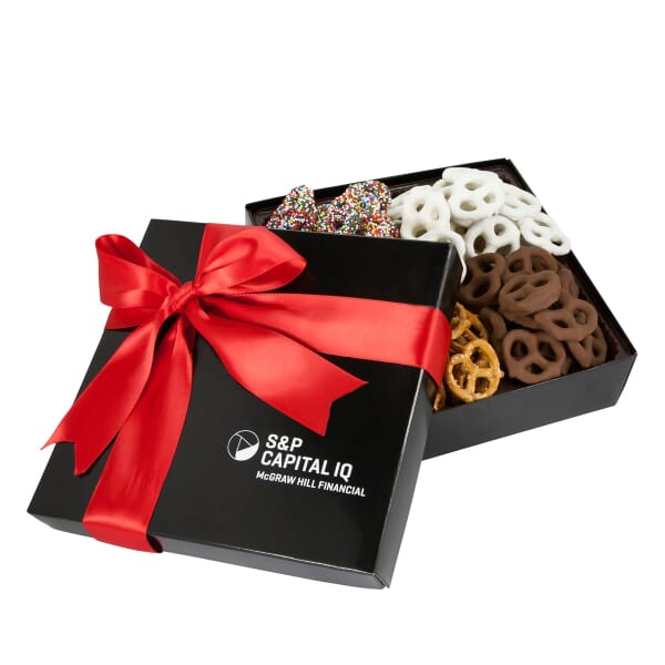4 Delight Gift Box W Gourmet Pretzels