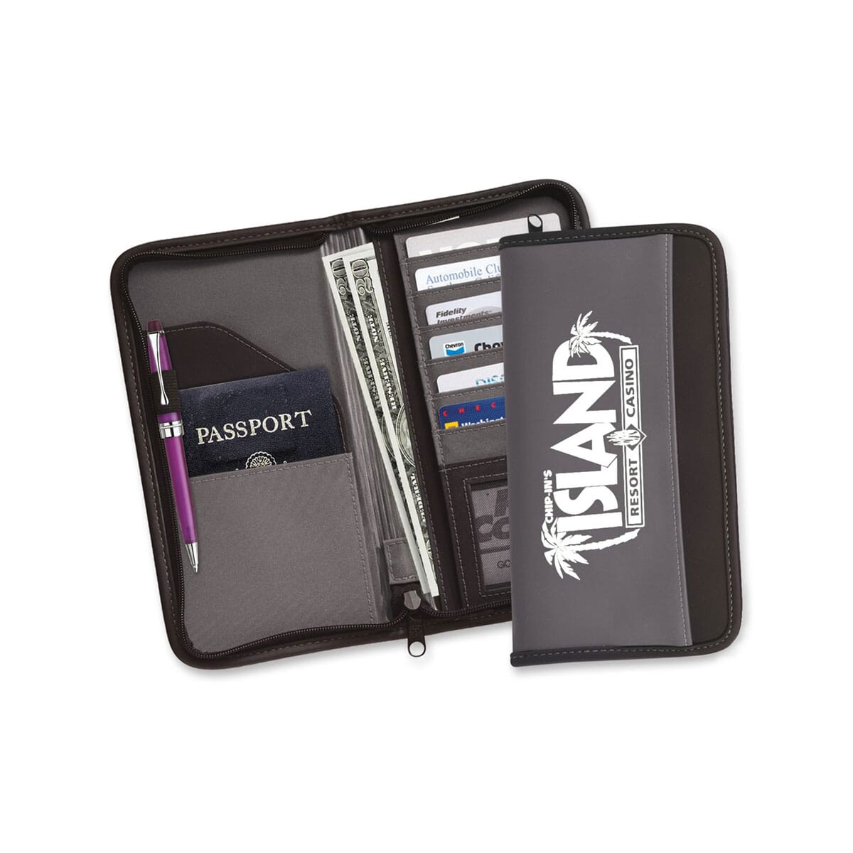 Zippered Vylon Document Case