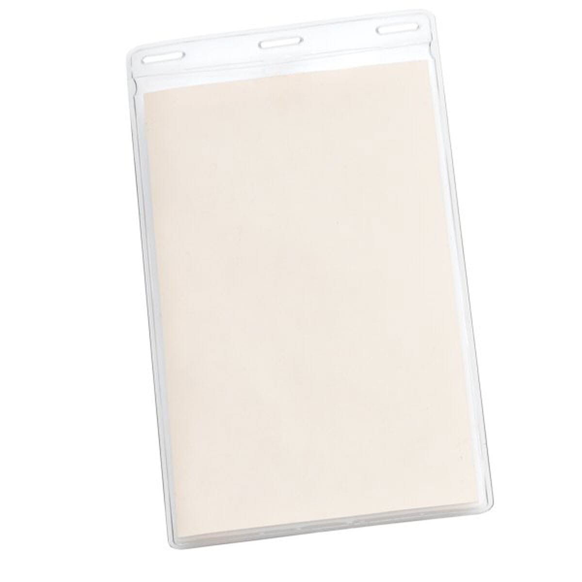 8" x 4" Oversized Vertical Vinyl Pouch