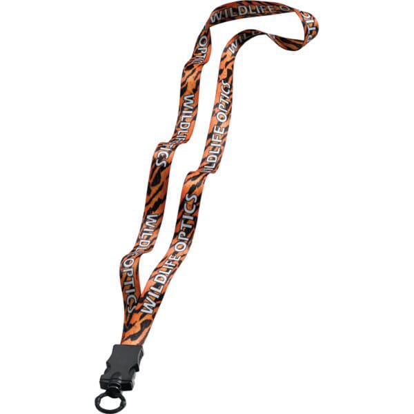1/2" Dye-Sublimated Lanyard with Plastic Snap-Buckle Release and Plastic O-Ring