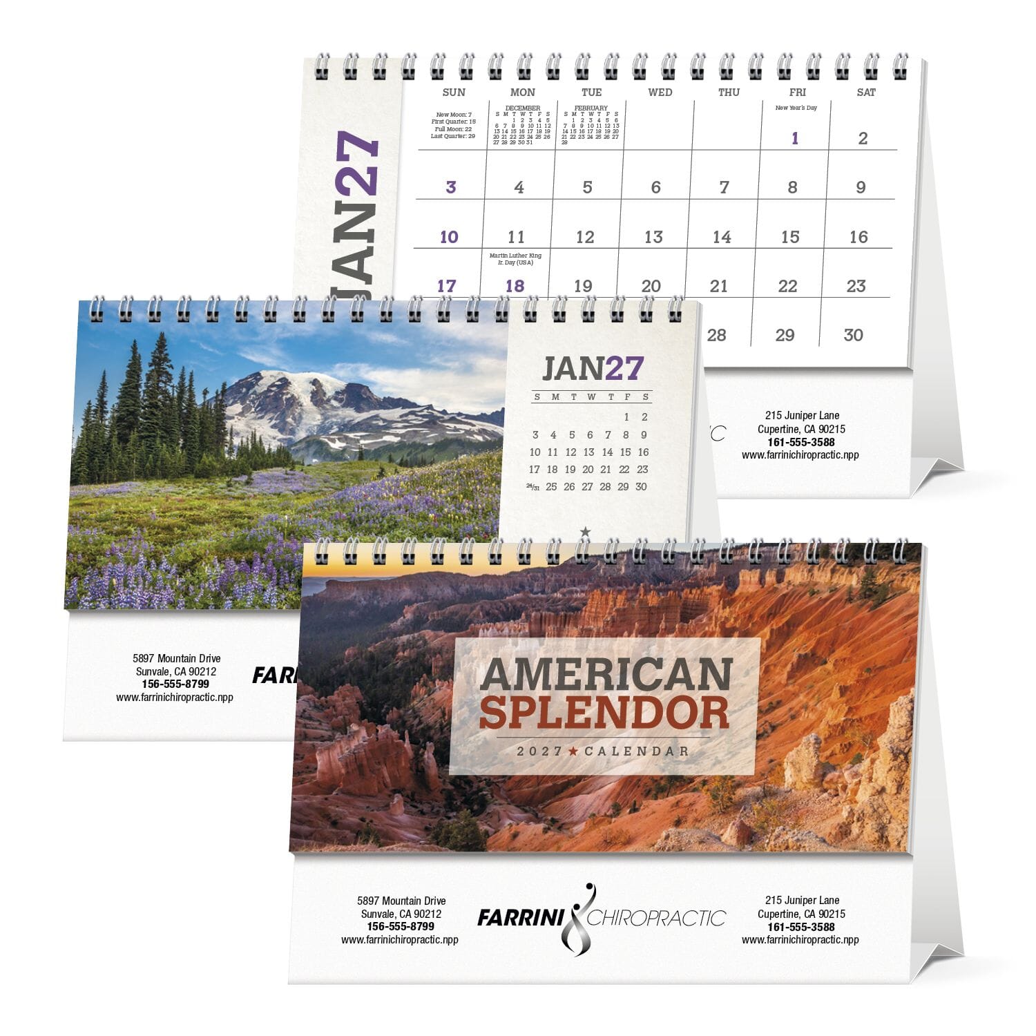 2027 American Splendor Desk