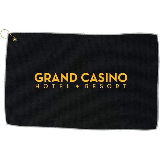 Microfiber Waffle Golf Towel