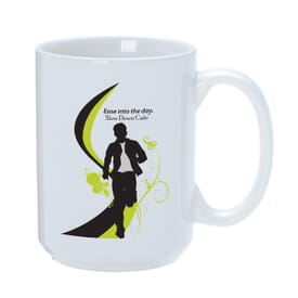 15 oz USA El Grande Mug - White