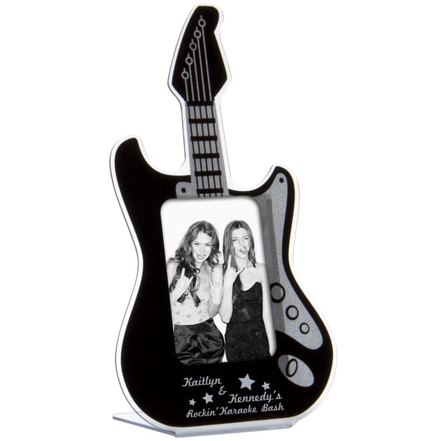 Standing Guitar Picture Frame