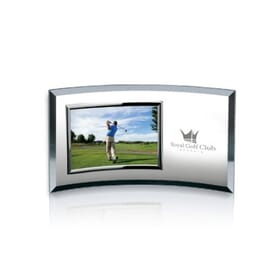 Silver horizontal picture frame